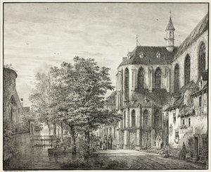 Pfarrkirche in Boppard am Rhein von Domenico Quaglio