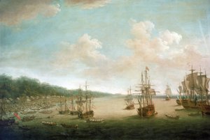 Siebenjähriger Krieg (1756-1763): Die Eroberung von Havanna (Kuba) von Dominic Serres