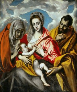 Die Heilige Familie, 1595