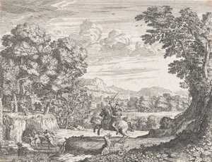 Bellerophon besiegt die Chimäre, 1668