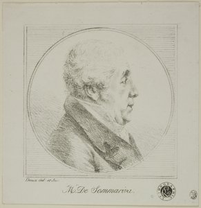 Profilporträt von Monsieur de Sommariva von Dominique Vivant Denon