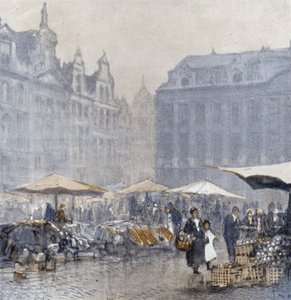 Brüssel am frühen Morgen