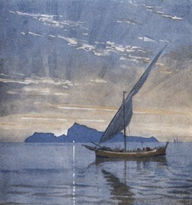 Capri vom Meer aus