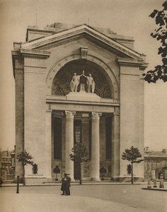 Bush House, eine amerikanische Ergänzung zum Nachkriegs-London, ca. 1935 von Donald McLeish