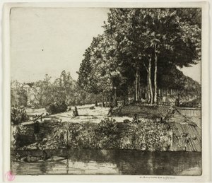 Kanal bei Charenton von Donald Shaw MacLaughlan