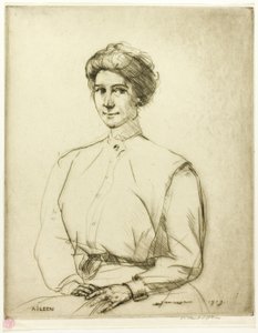 Drypoint Nummer Eins: Porträt