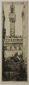 Palazzo Vecchio, Florenz von Donald Shaw MacLaughlan