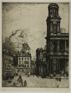 Saint Sulpice, Paris: Der große Turm