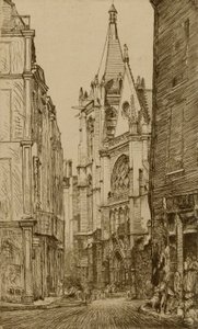 St. Severin, Paris von Donald Shaw MacLaughlan