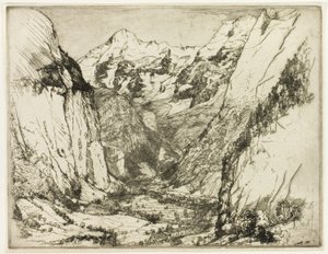 Der Lauterbrunnen von Donald Shaw MacLaughlan