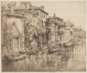 Venezianischer Mittag von Donald Shaw MacLaughlan