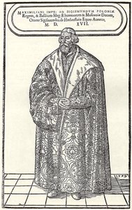 Porträt von Baron Sigmund von Herberstein, Botschafter in Polen und Russland, 1559