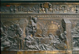 Die Auferstehung Christi. (Detail) von Donatello