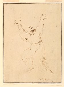 Der heilige Franziskus empfängt die Stigmata von Donato Creti