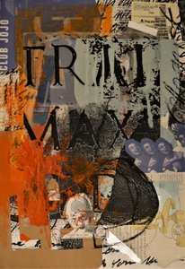 Abstrakte Grunge-Schichten von Doris Schmitz