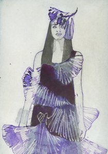 Schicke Lila Mode