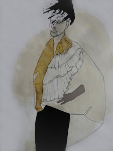 Schicke Gerüschte Figur