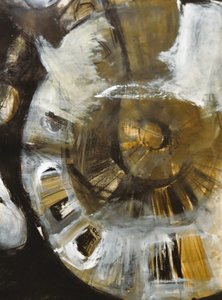 Dynamische strukturierte Spirale von Doris Schmitz