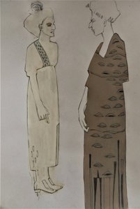 Elegante Modefiguren