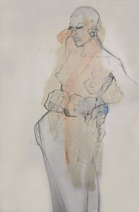 Gelassene weibliche Figur von Doris Schmitz