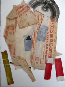 Vintage-Papier-Collage