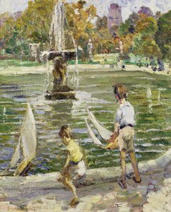 Segelboote im Hyde Park
