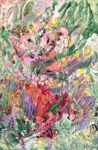 Lebendige Gartenblüten von Dorothy Fagan