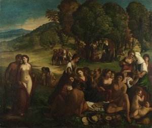Ein Bacchanal, ca. 1520