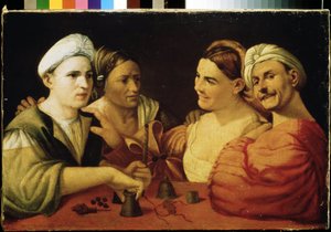 Die Illusionisten (Ein Paar von Scharlatanen, die ihre Opfer mit magischen Würfeln täuschen)