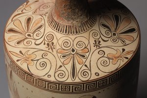 Die Atalanta-Lekythos (Begräbnis-Ölkrug), 500-490 v. Chr.