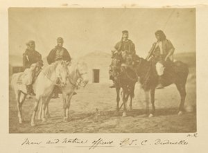 Männer und einheimische Offiziere L.T.C. Dardanellen