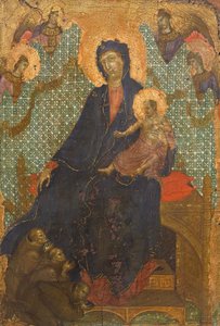 Madonna der Franziskaner von Duccio di Buoninsegna