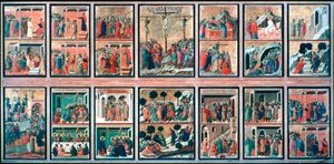 Maestà, Geschichten der Passion, 1308-1311 von Duccio di Buoninsegna