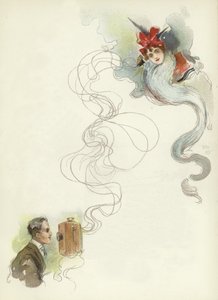 Hotelkommunikation von Dudley Hardy