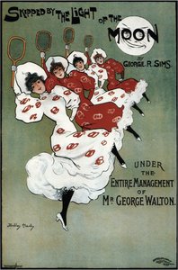 Plakat für die Komödie von George Sims 