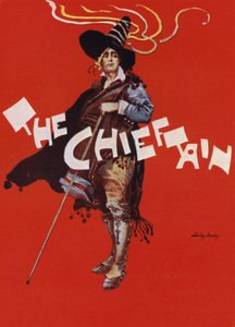 Der Häuptling, Entwurf für ein Theaterplakat für die D