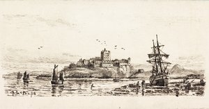 Niederländischer Schoner gestrandet bei Bamburgh von Duncan F. McLea