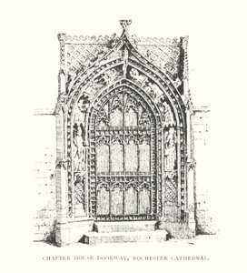 Kapitelhaus-Tür, Rochester Cathedral