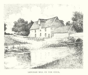 Langham-Mühle an der Stour von Duncan Moul
