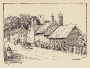 Sussex: Bramber Village von Duncan Moul