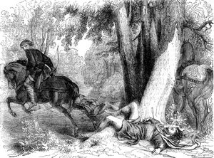 Der Tod von Wilhelm Rufus, 1100