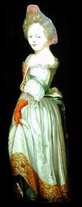 Dummy-Board-Figur einer Frau von Dutch School
