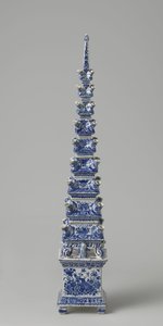 Blumenpyramide, ca. 1710-20