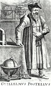 Guillelmus Postellus, 17. Jahrhundert von Dutch School