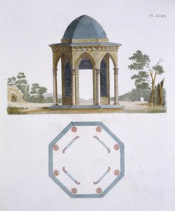 Illustration aus dem Magazin der Gartenschätze von G Van Laar, 1802