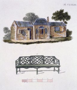 Illustration aus dem Magazin der Gartenschätze von G Van Laar, 1802 von Dutch School