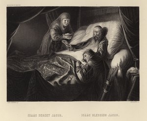 Isaak segnet Jakob von Dutch School