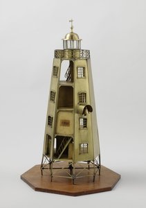 Modell des Duiveneiland-Leuchtturms auf Java