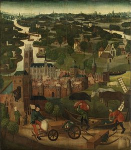 St. Elisabeth-Flut von Meister der Heiligen Elisabeth-Tafeln, ca. 1490-5