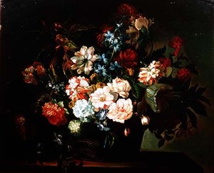 Stillleben mit Blumen